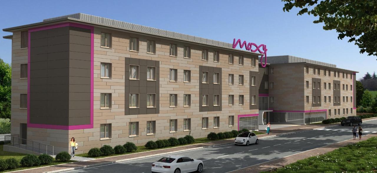 Hotel Moxy Edinburgh Airport Ingliston Exterior foto
