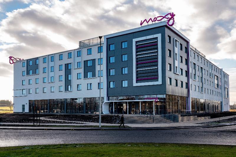 Hotel Moxy Edinburgh Airport Ingliston Exterior foto